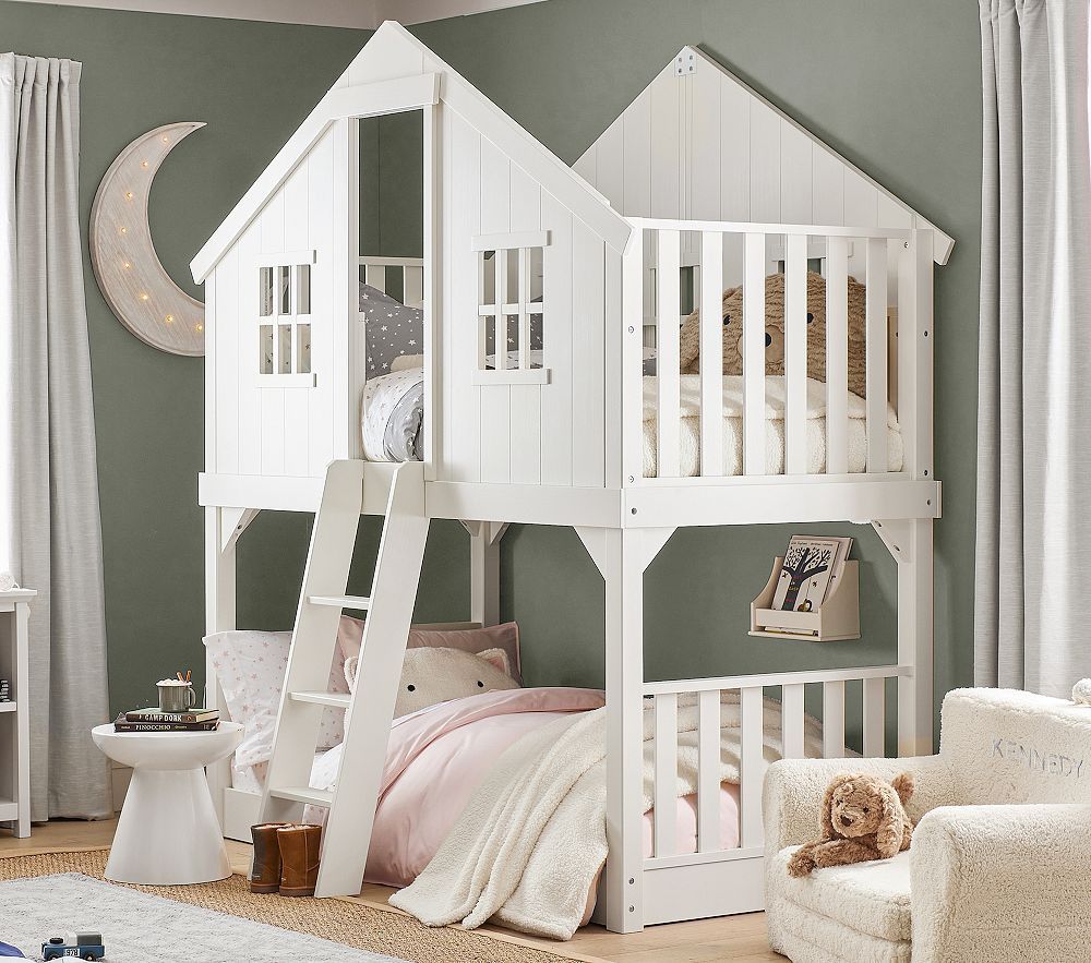 Tree House Twin Over Twin Bunk Bed
