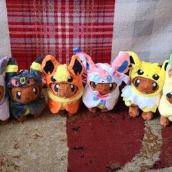 Eevee Plush Toys Eevee Evolutions Plush Pokemon Toys