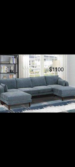 Azul Sofa 6 Piesas