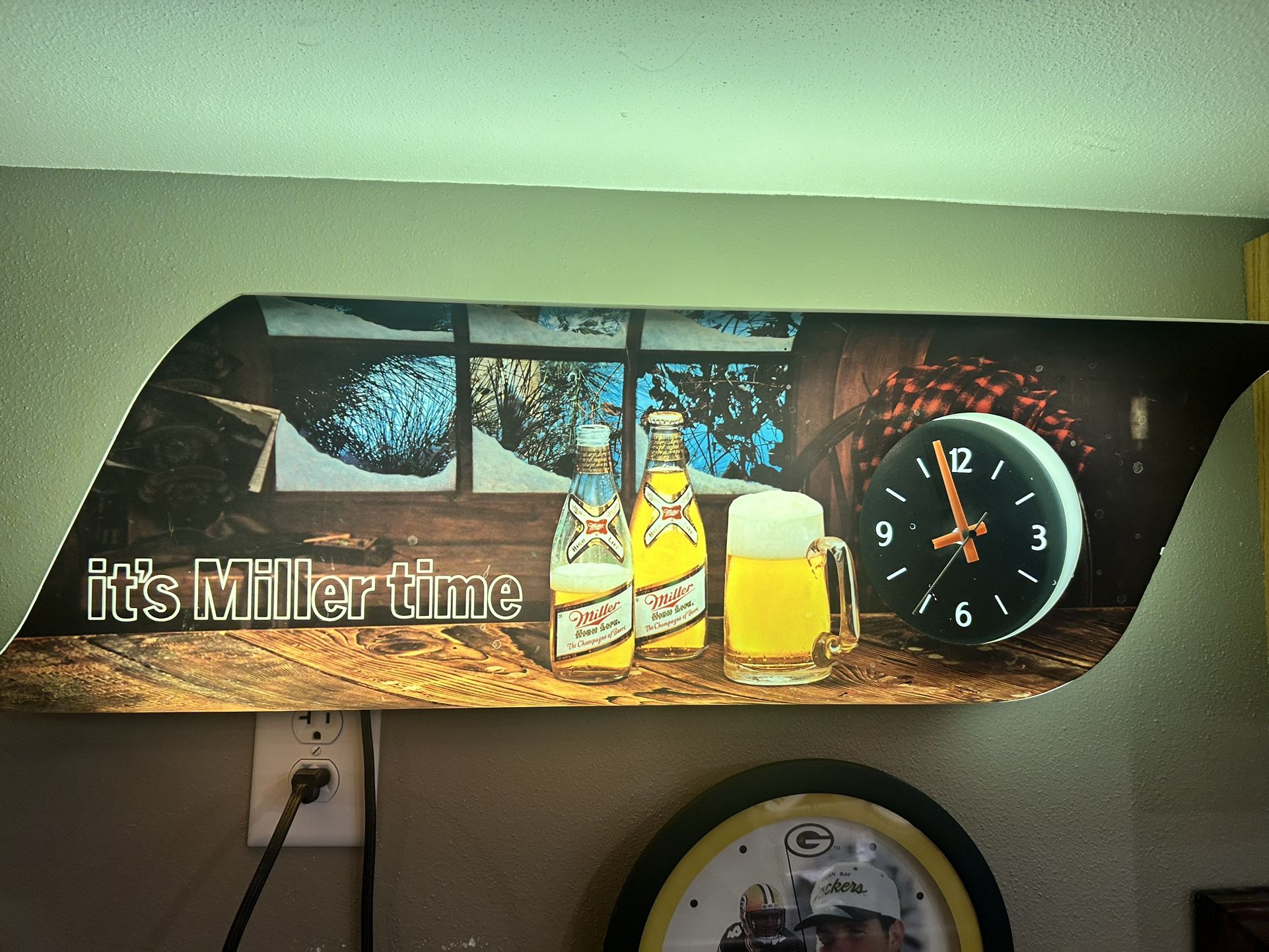 Miller Beer Sign