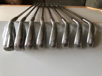 Mizuno JPX 923 Hot Metal Irons (8 clubs) #5-9,PW, GW, SW NSPRO 950GH Flex S Shafts