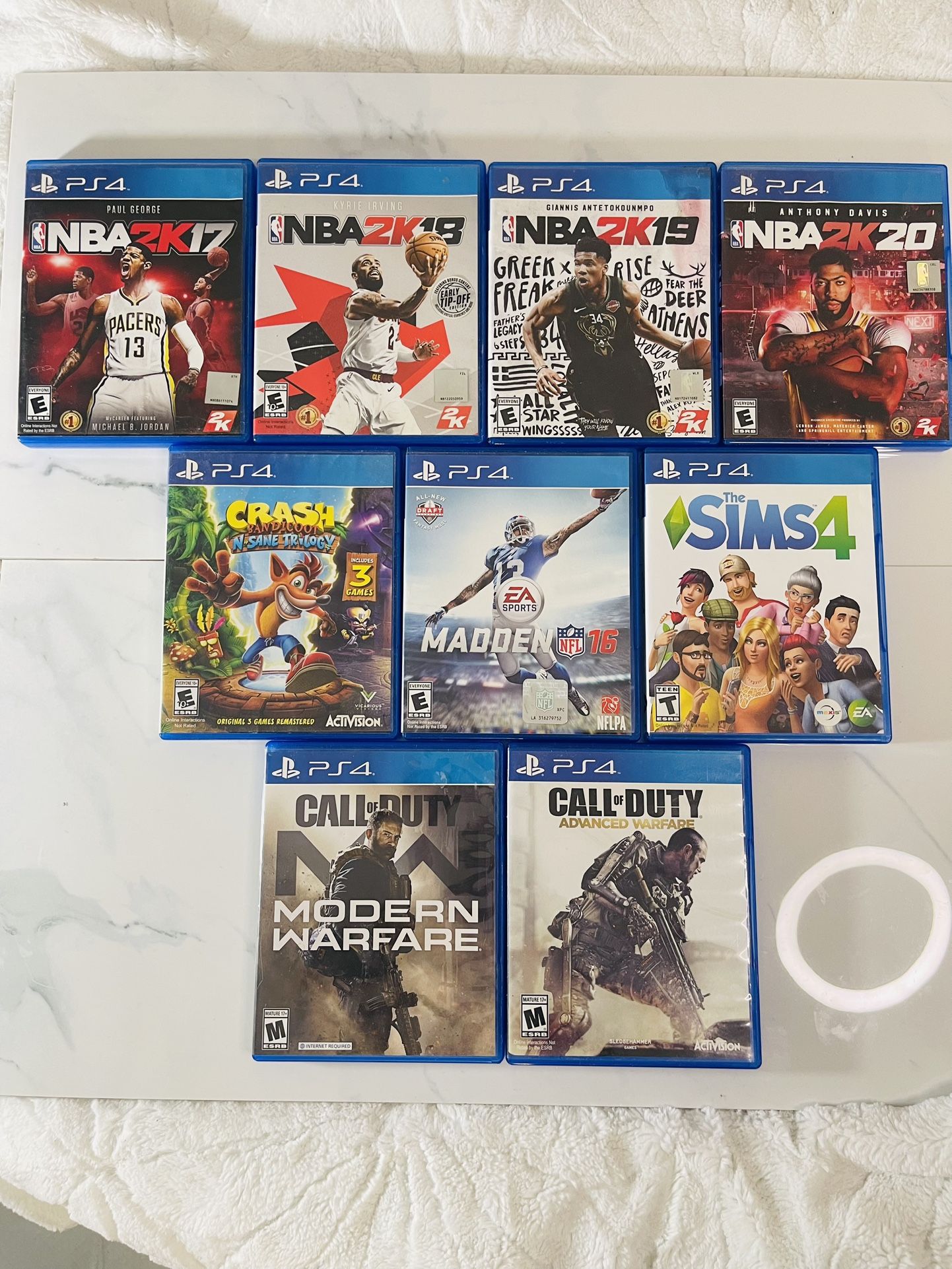 PS4 Games Bundle – 9 Games Total (Great Condition!)