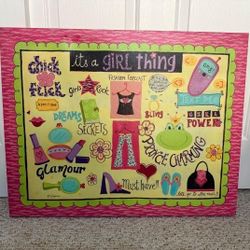 Girls Wall/Room Decor