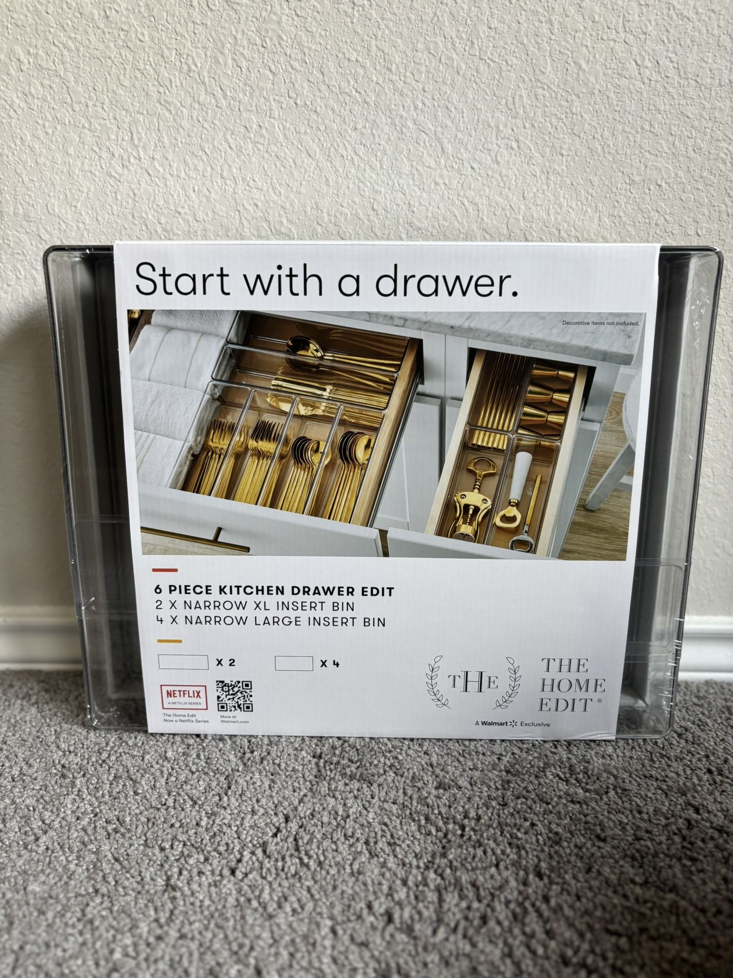 The Home Edit Kitchen Drawer Organizer $10