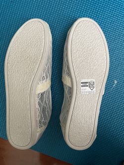 Toms Shoes Size 6 White Lace