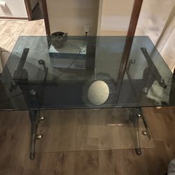 Glass Desk ; Best Offer