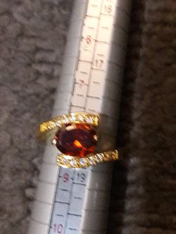 14kt Gold Plated ring size 8