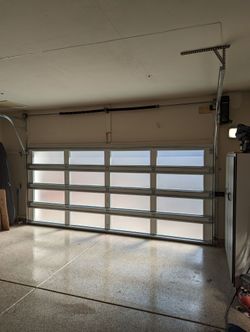 NEW GARAGE DOORS!