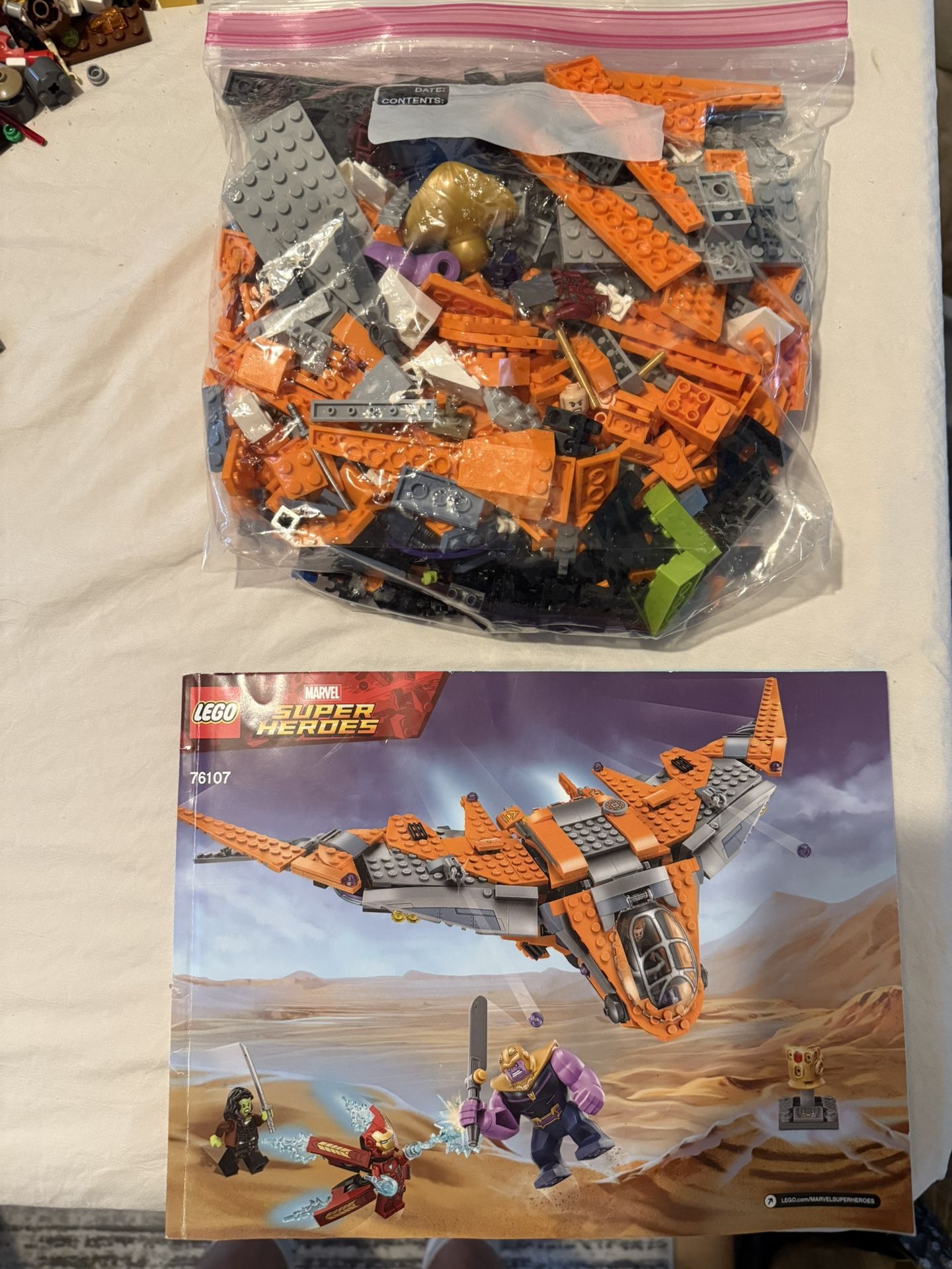 Guardians Ship And Jurassic Park Set