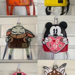 Loungefly Backpacks $40 Each ( Peanuts It $50 It’s New W/ Tags ) Charli