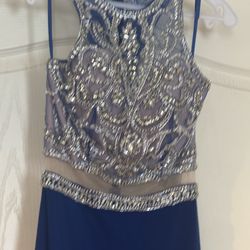 Royal Blue Formal Dress 