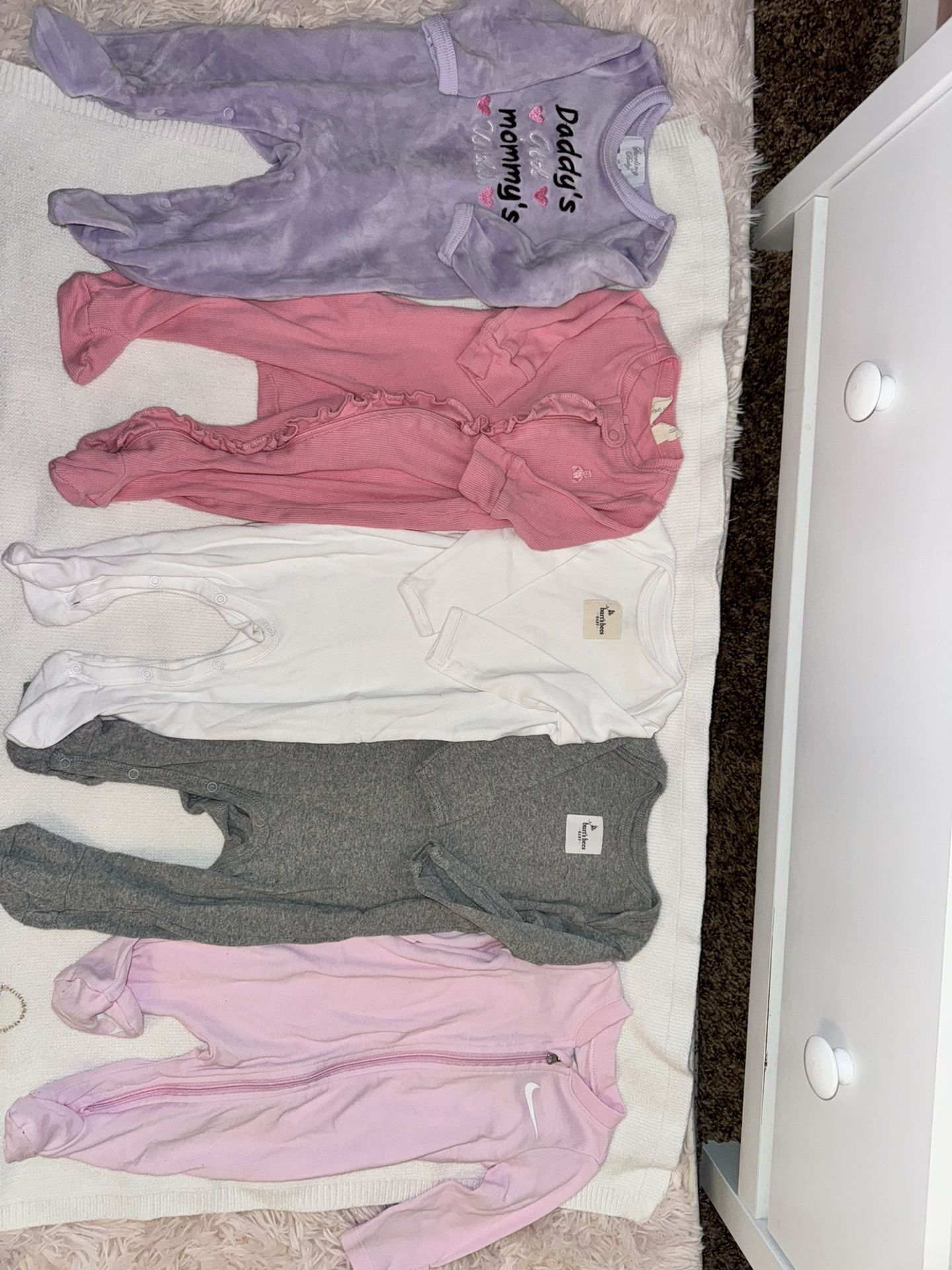 Baby girl 0-3 Month Pjamas 