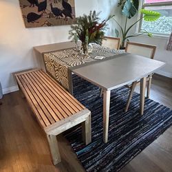 Bench kitchen table