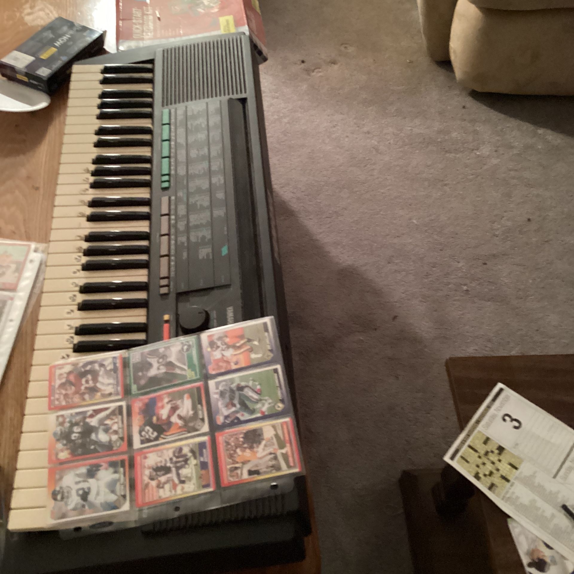 Piano And Some Cards