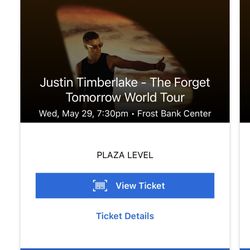 Justin Timberlake Tickets Below Retail