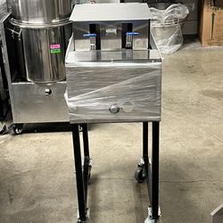 Custom Deep Fryers With Hose And Regulador With High Pressure Burners