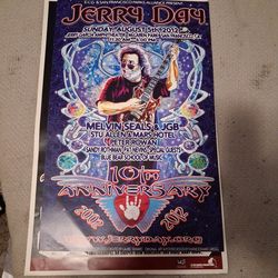Rock posters Jerry Garcia. Phil lesh.metalica