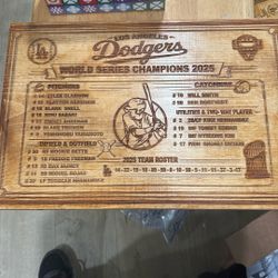 Dodgers Plaque  For sale 