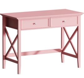 Pink desk
