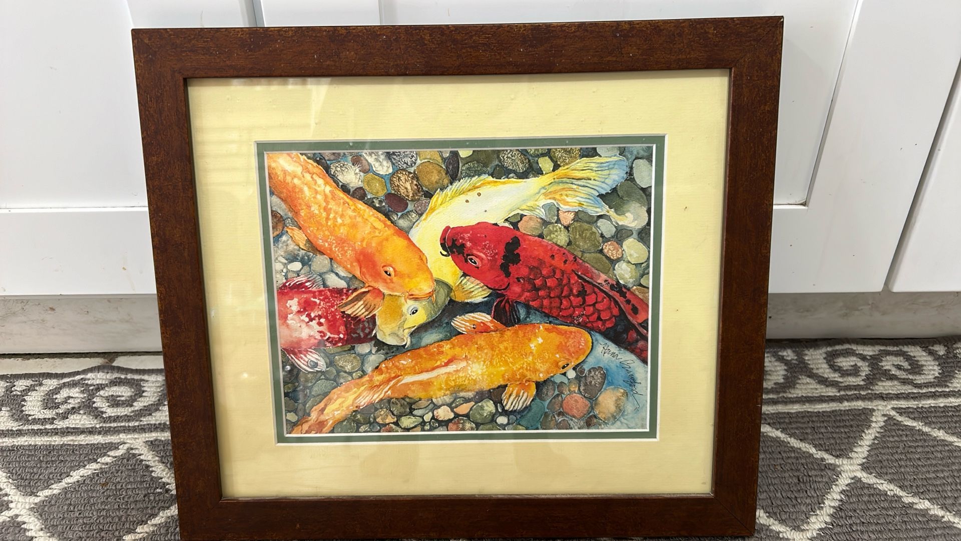 Koi Fish Art
