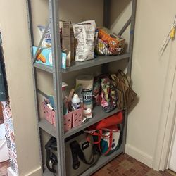 4 Shelf Metal Rack