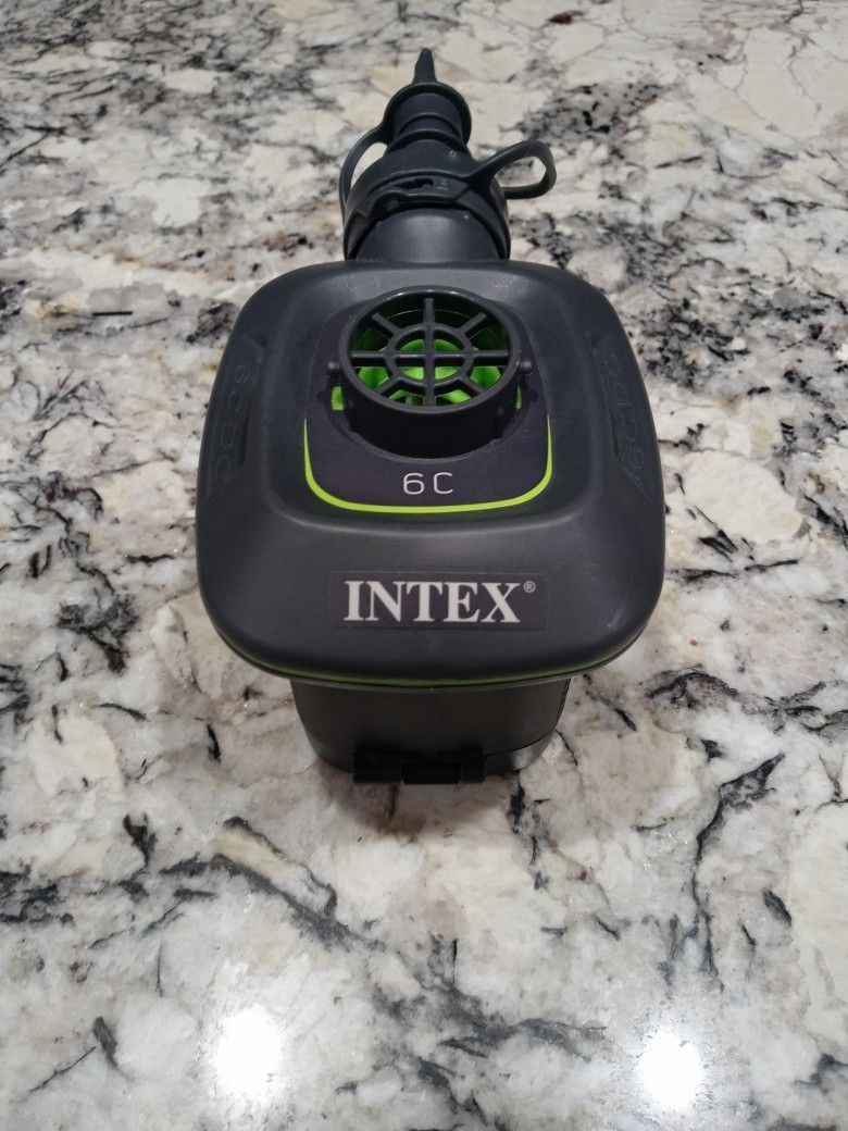 Intex Air Mattress Portable Pump Battery Operated

