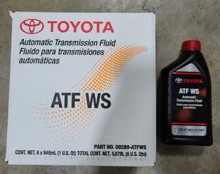 Toyota WS transmission fluid