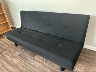 Black Fabric Futon