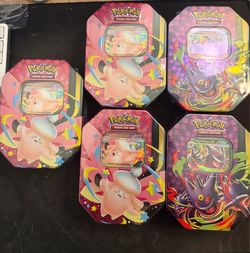 Pokemon Mega Moonlit Tins Unopened