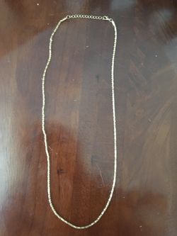 Sterling silver necklace $25