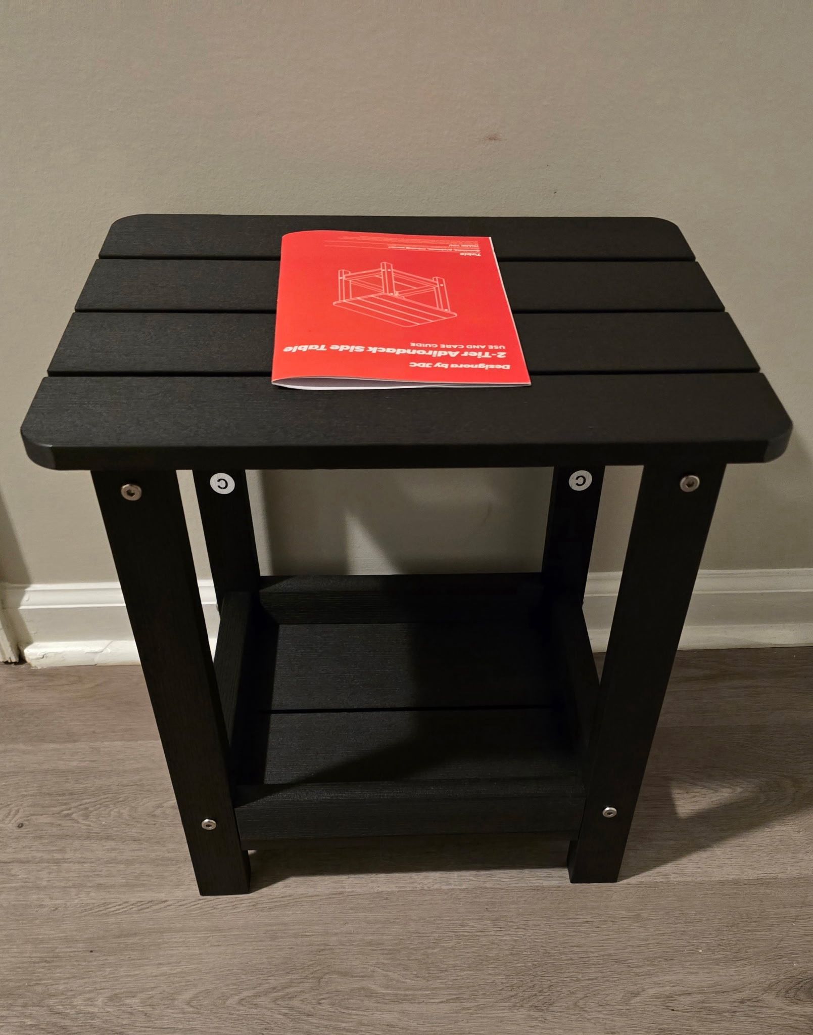 2 Tier Wood Table