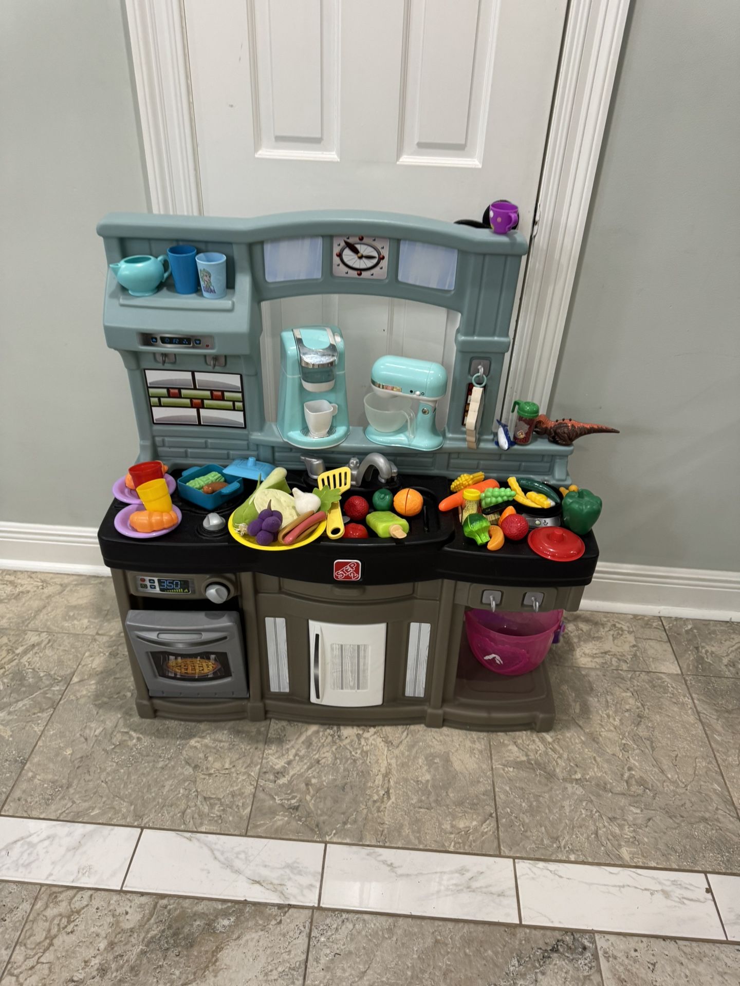 Step two kitchen play and foods