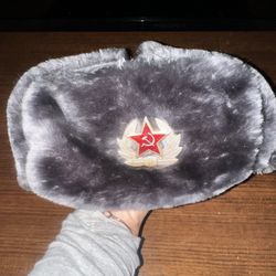 Authentic Soviet Union, winter soldier hat