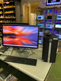 HP Pavilion 570-p0xx Desktop | Windows 11 Pro | Intel Core i5-7400 | 3.00 GHz | 256GB SSD | 8 GB