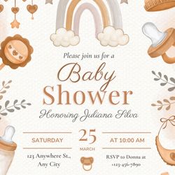 Any Theme/Event Digital Invitations 