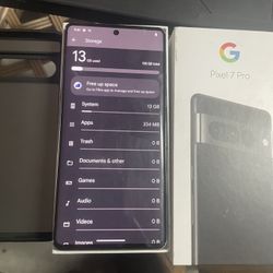 Unlocked Google Pixel 7 Pro 128GB Obsidian 