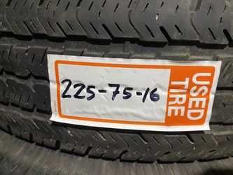 225/75/16 Used Tire 