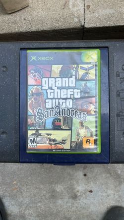 X Box Grand Theft Auto San Andreas