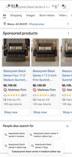 Queen size brand new beautyrest mattress series 4