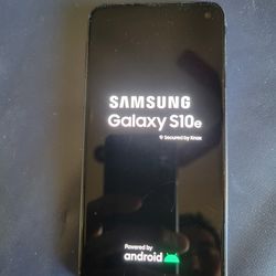 Unlocked Samsung Galaxy S10 E S10e