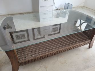 Rattan Coffee Table for Sale