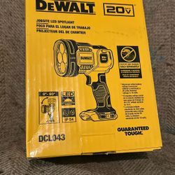 DeWalt 20 V jobsites LED spotlight