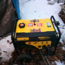 Champion 4000 Watt Gen Like New