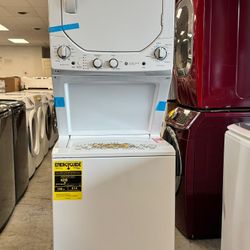 NEW GE Electric Washer Dryer 24 Wide  Straight Out Of The box no dents Or Scratch 