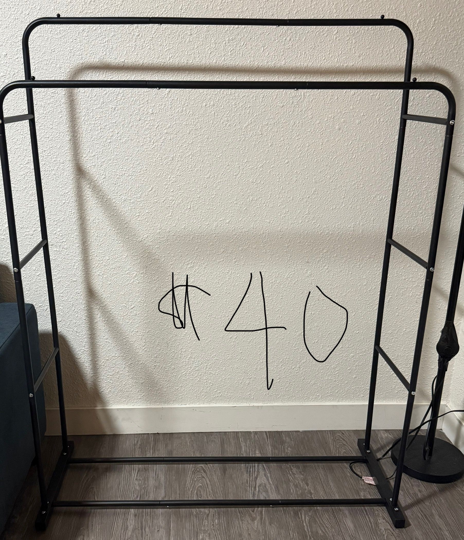 Clothes Rack With Wheels