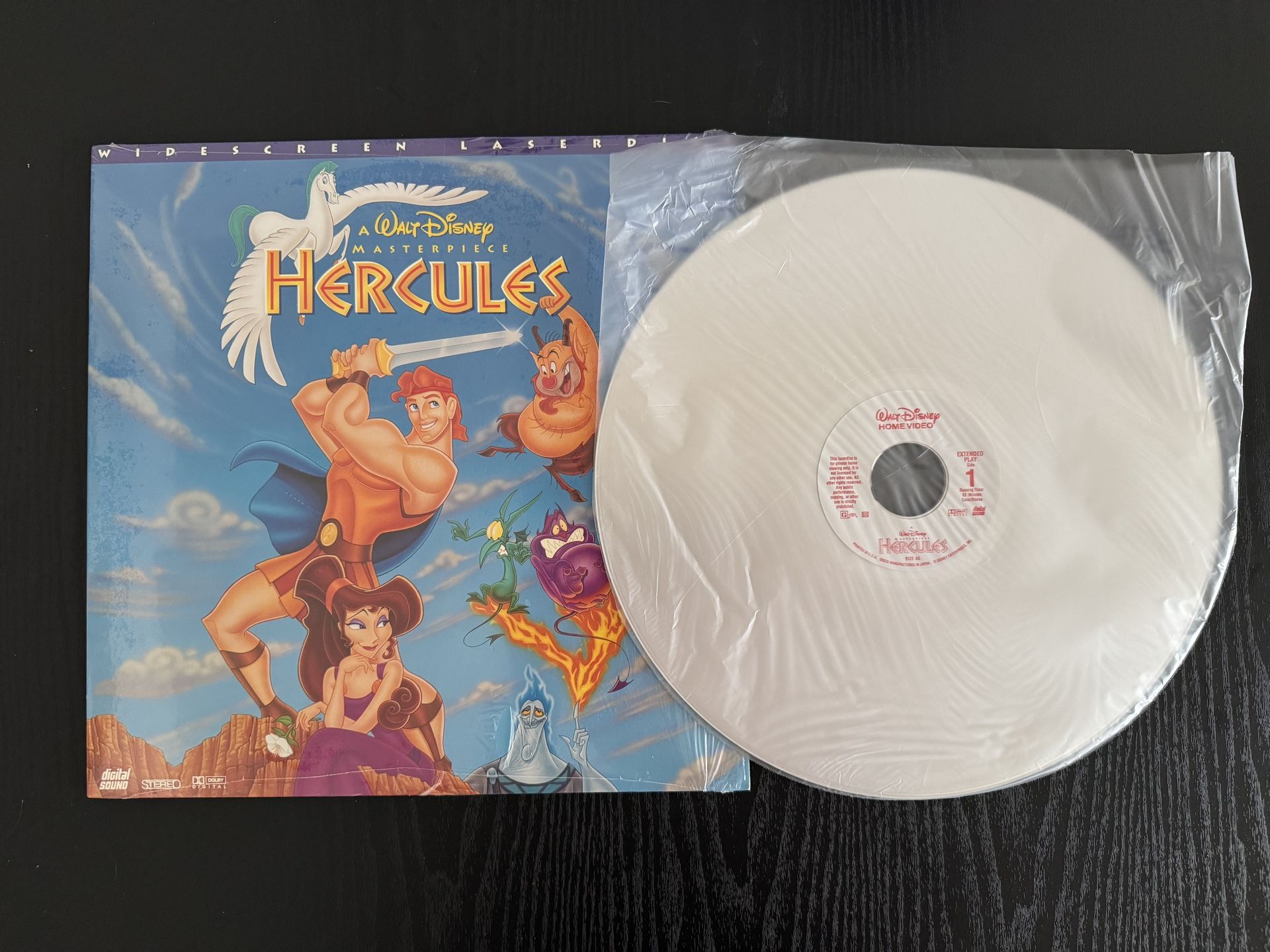 Disney’s Hercules Laserdisc Edition