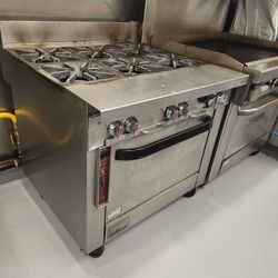 Southbend 36" 6 Burner Gas Range w/ Standard Oven, Natural Gas Restaurant Commercial