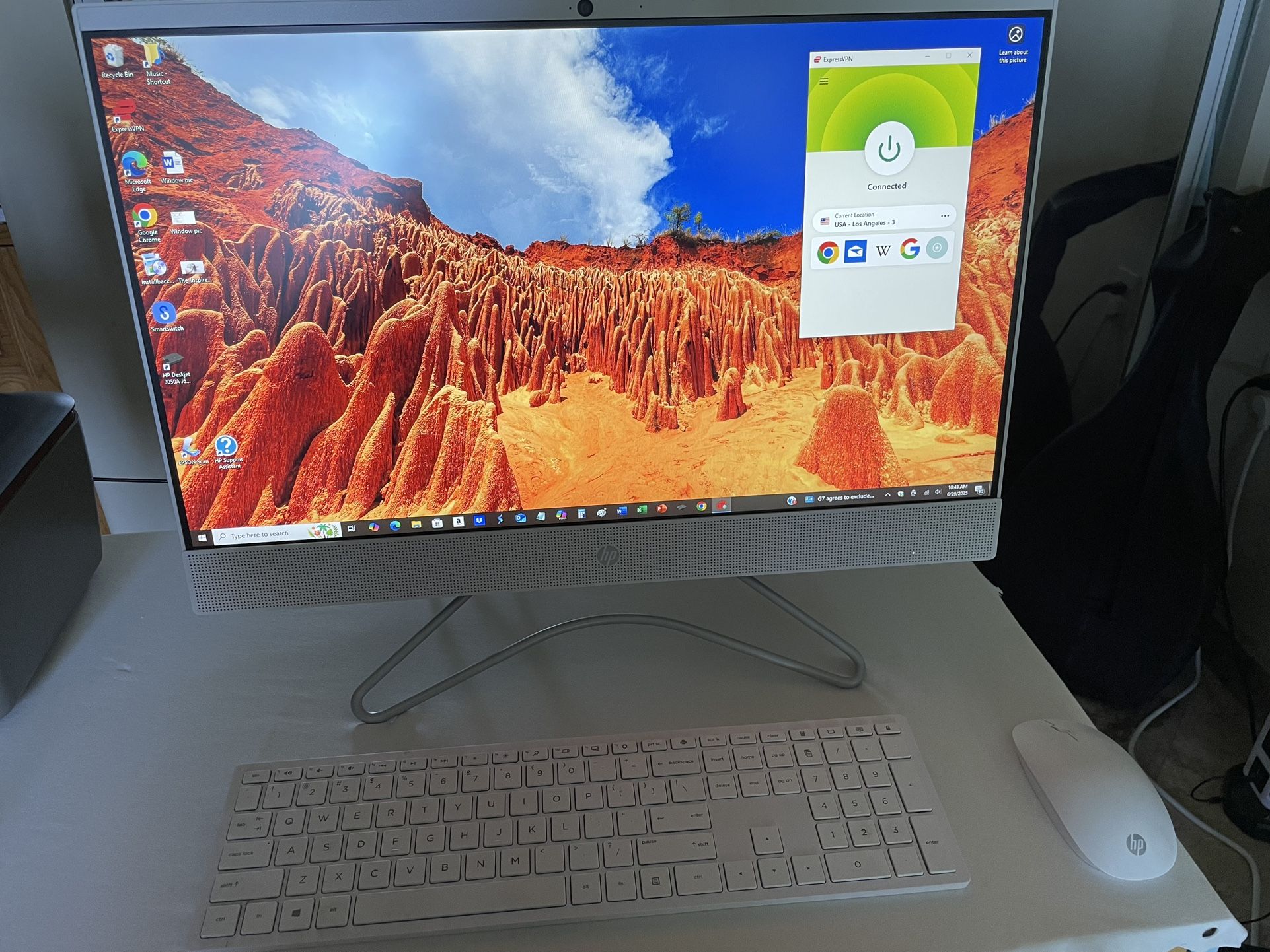 HP All In One Computer Touch Screen