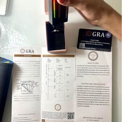 Dazzling VVS1 Moissanite Engagement Ring – 925 Sterling Silver, Diamond Look