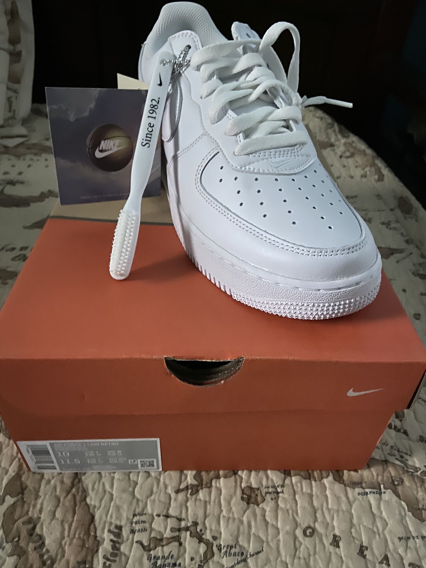 NIKE AIR FORCE 1 SPECIAL EDITION DUNK LOW JORDAN ALL LEATHER RETRO